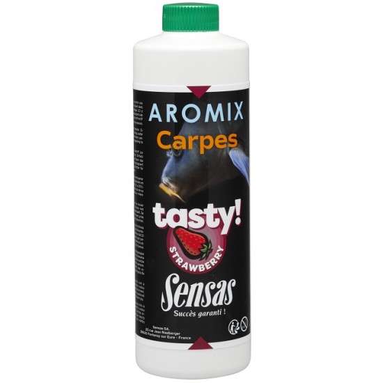 Aditiv Lichid Sensas - Aromix Carp Tasty Strawberry 500ml